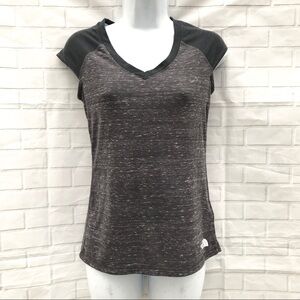The North Face Heather Gray Cap Sleeve Top XS